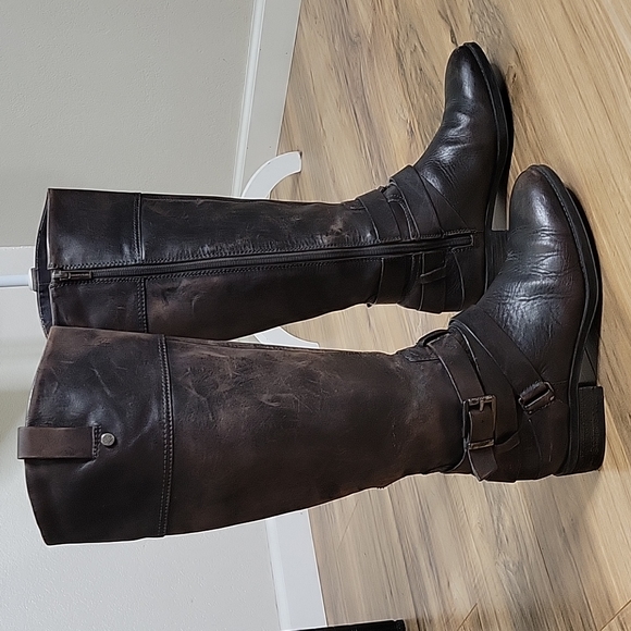 Vince Pazell Zip Up Riding Boots - Picture 1 of 16